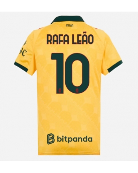 Billige Fotballdrakt AC Milan Rafael Leao #10 Replika Tredjedrakt Dame 2025-26 Kortermet Billige Fotballdrakt AC Milan Rafael Leao #10 Replika Tredjedrakt Dame 2025-26 Kortermet